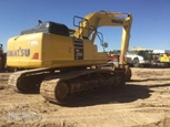 Used Excavator,Back of used Excavator,Side of used Komatsu,Front of used Komatsu Excavator